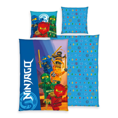 2-delna posteljnina LEGO Ninjago Ninja Team 140x200 cm