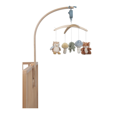 Lesen glasbeni vrtiljak FOREST FRIENDS (0-6 mes), Little Dutch (LD8900)