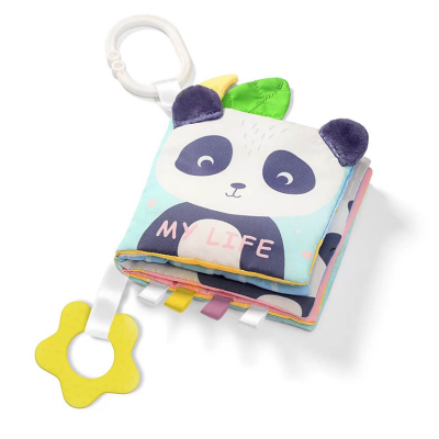 Mint senzorična knjigica PANDA MY LIFE (0m+), BabyOno - AKCIJA
