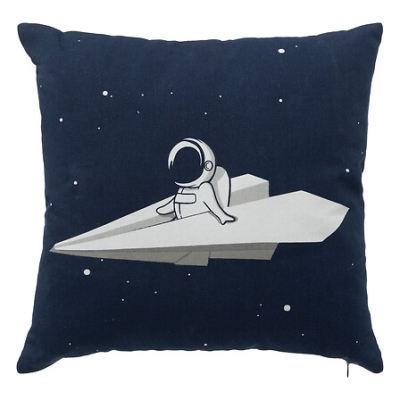 Moder vzglavnik - dekorativna blazina SPACE, Atmosphera®  ZADNJI KOSI