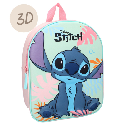 Roza otroški nahrbtnik Lilo&Stitch Sweet But Spacey 3D (795-4588) 