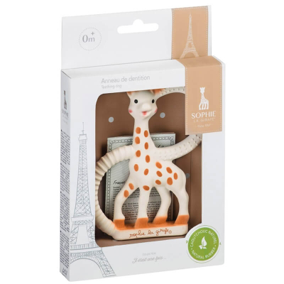 Obroček-grizalo ŽIRAFA SOPHIE LA GIRAFE® 0m+, Vulli®