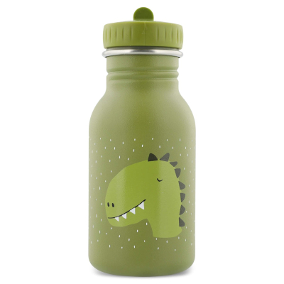 Olivno zelena otroška steklenička MR. DINO (350 ml), Trixie 