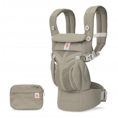 Olivno zelena Ergobaby nosilka Omni Classic Mesh, Olive