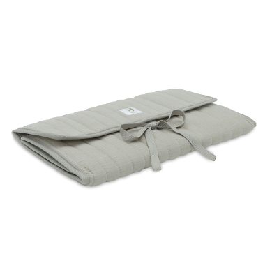 Olivno zelena previjalna podloga Muslin Olive Green, 71x70 cm, Jollein® 