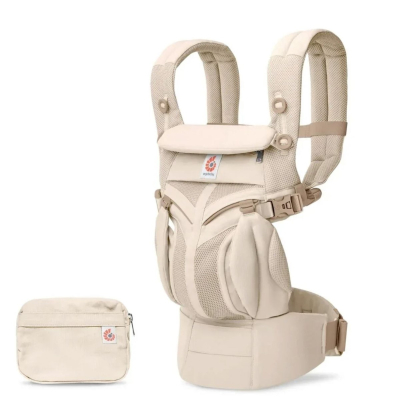 Bež Ergobaby nosilka Omni Classic Mesh, Natural Beige