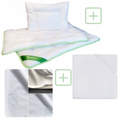 Osnovni otroški set za otroško posteljico 120x60 cm - AKCIJA