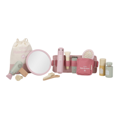 Otroški roza frizerski set na pasu (3 leta+), Little Dutch ( LD2514)