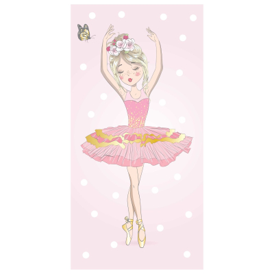 Otroška kopalna brisača BALERINA 70x140 cm SBF