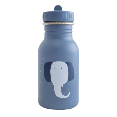 Modra otroška steklenička MRS. ELEPHANT (350 ml), trixie 