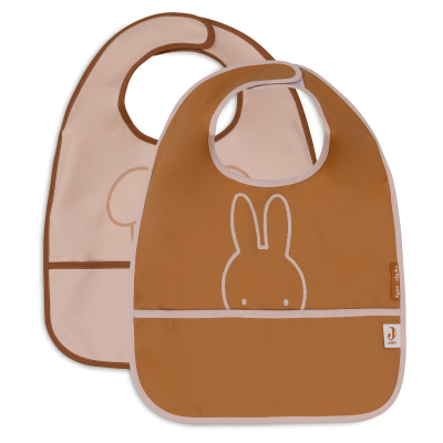 Otroški nepremočljivi slinčki MIFFY Wild Rose (2 kosa), Jollein  BSS