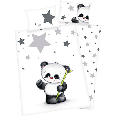 2-delna posteljnina LARA panda 135x100 cm
