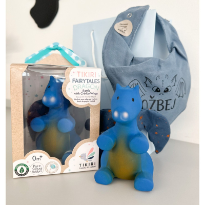Darilni set za dojenčka Zmajček + personalizacija  - TOP PONUDBA SBF