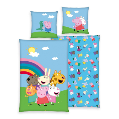 2-delna posteljnina PUJSA PEPA 140x200 cm - TOP PONUDBA