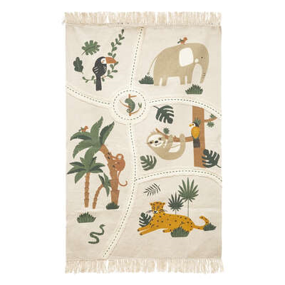 Otroška bombažna preproga JUNGLE 100x150 cm, Atmosphera® - ZADNJI KOSI SBF
