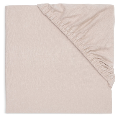 Pudrasto roza jogi rjuha 80/90x40 cm WILD ROSE, bombažni jersey, Jollein®