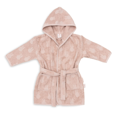 Pudrasto roza otroški kopalni plašč 3-4 leta MIFFY WILD ROSE, Jollein® 