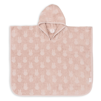 Pudrasto roza otroški pončo MIFFY WILD ROSE, Jollein® 
