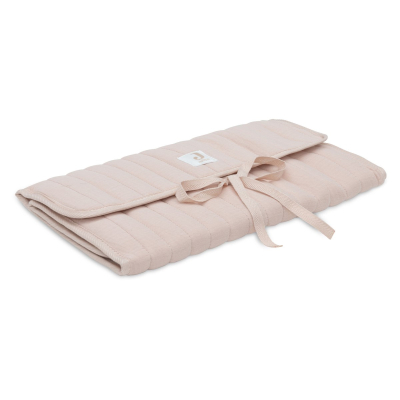 Pudrasto roza previjalna podloga Muslin Wild Rose, 71x70 cm, Jollein® 