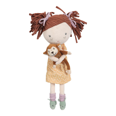 Punčka Sofia z opico, 35 cm (0m+), Little Dutch (LD4526)