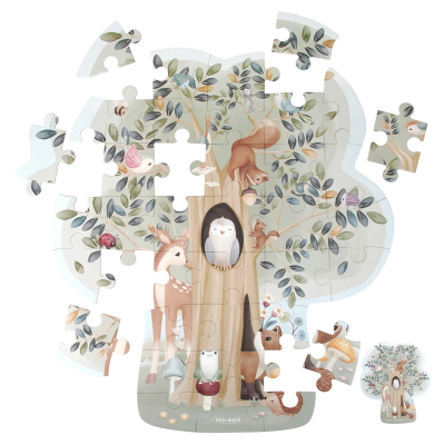 Sestavljanka - puzzle XL Forest Friends (4y+), Little Dutch (LD7250) SF