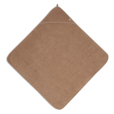 RJAVA brisača s kapuco 75x75 cm BISCUIT, Jollein