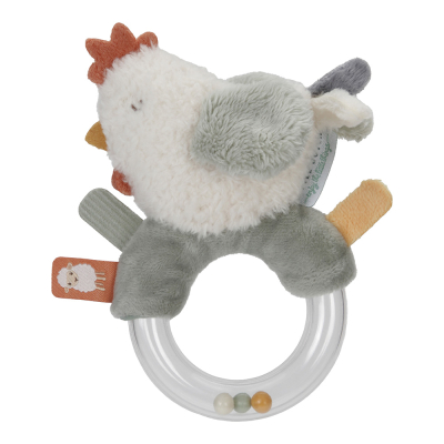 Otroška ropotuljica PETELINČEK Little farm (0m+), Little Dutch (LD8814)  -AKCIJA