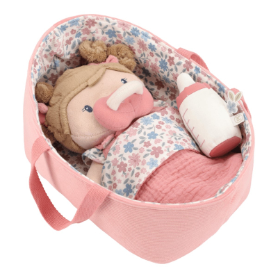Roza dojenčica ROSA S KOŠARO 12M+, Little Dutch (LD4677)