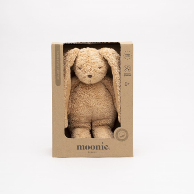 Senzorični zajček Moonie LITTLE BUNNY – CAPPUCCINO