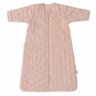 Pudrasto roza spalna vreča z rokavi MIFFY JACQUARD Wild Rose, 6-18 m, Jollein BSS