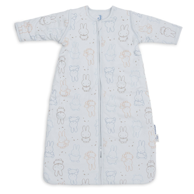 Svetlo modra spalna vreča z rokavi MIFFY MOMENTS Cloudy Blue 6-18 m, Jollein 