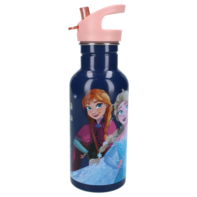 Temno modra otroška steklenička FROZEN II Take A Sip (500 ml), Disney 