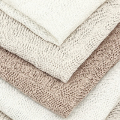 Bež-rjave tetra plenice iz organskega bombaža - 6770 Taupe Grey (6 KOSOV) Pippi®
