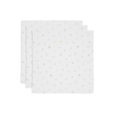 Bele tetra plenice LOVELY BIRDS (70x70 cm) – 3 kosi, Jollein®