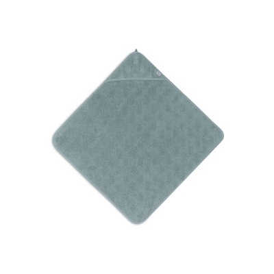 Zelena brisača s kapuco 75x75 cm Miffy SEA GREEN, Jollein® 