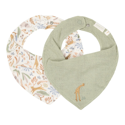 Zelena rutka-slinček Safari Wonders (2 kosa), Little Dutch (TE50106047)